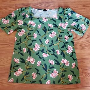 Ann Taylor Factory Floral Top